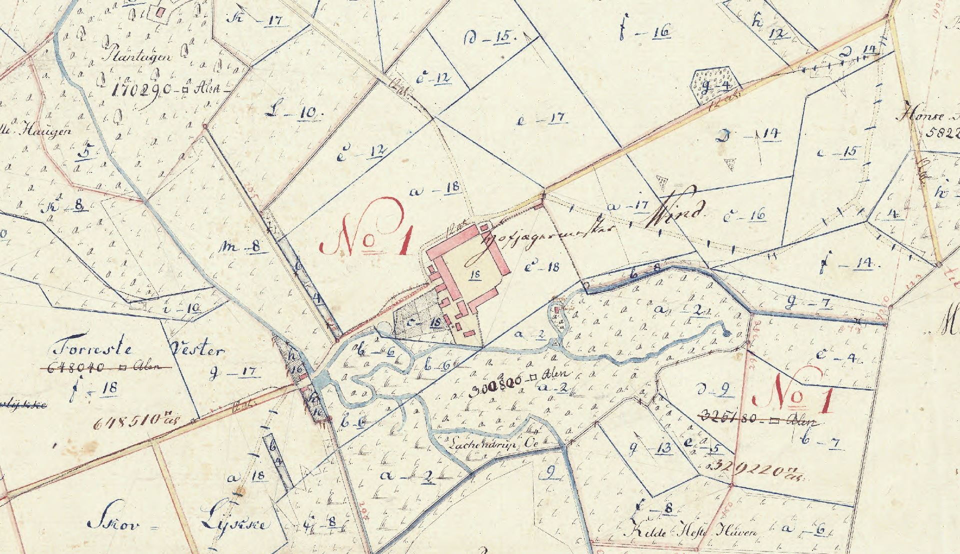 Sanderumgaard  Matrikelkort